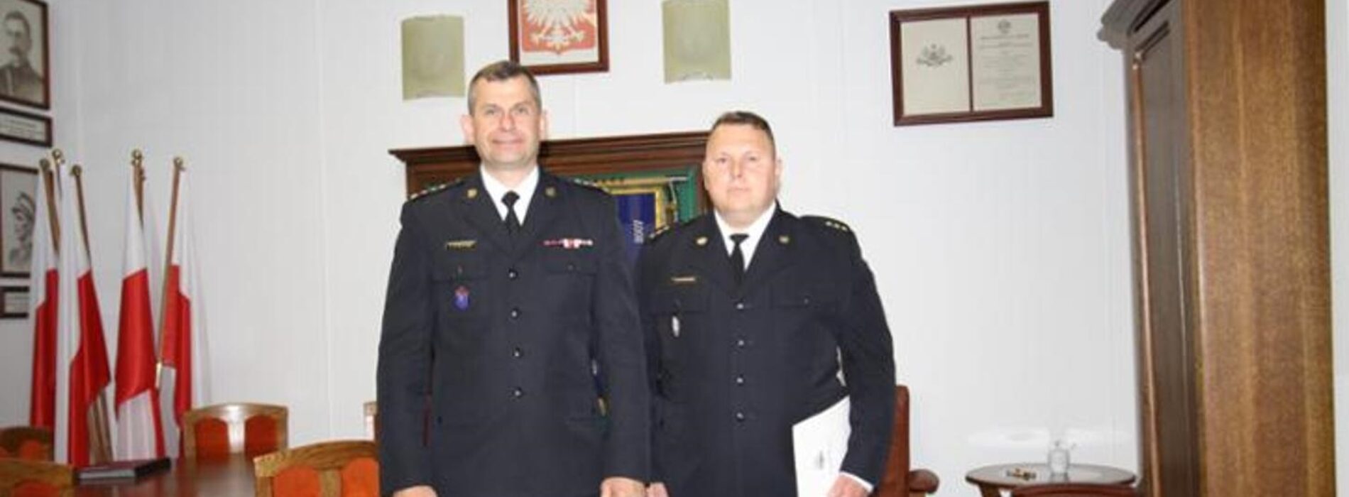 Zmiana na stanowisku Komendanta Miejskiego PSP w Łomży